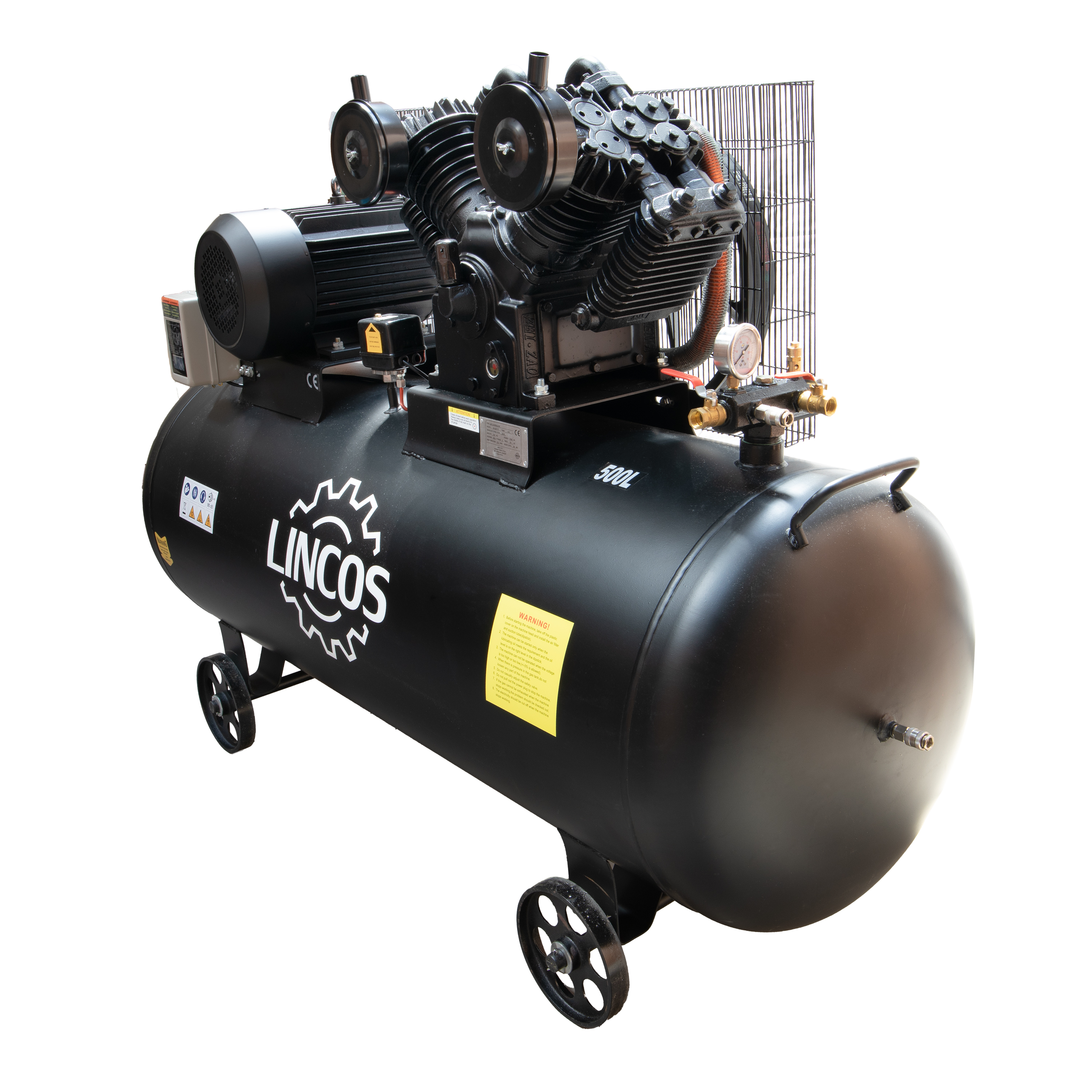 Compresor de aer, 500L, 7.5KW, 12.5bar SB-50073T | Lincos