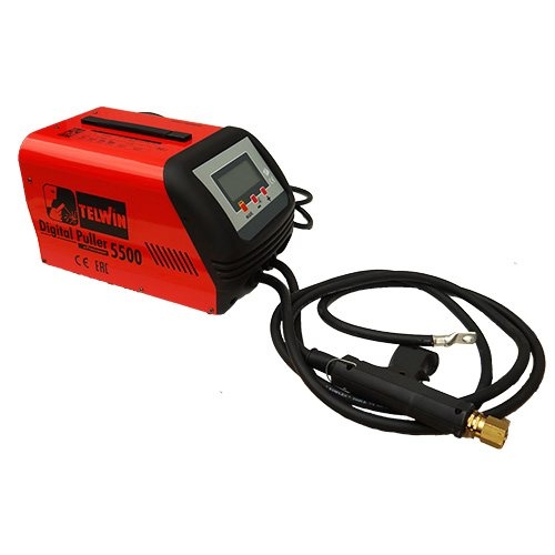 Spot welder machine, with dent puller, Telwin