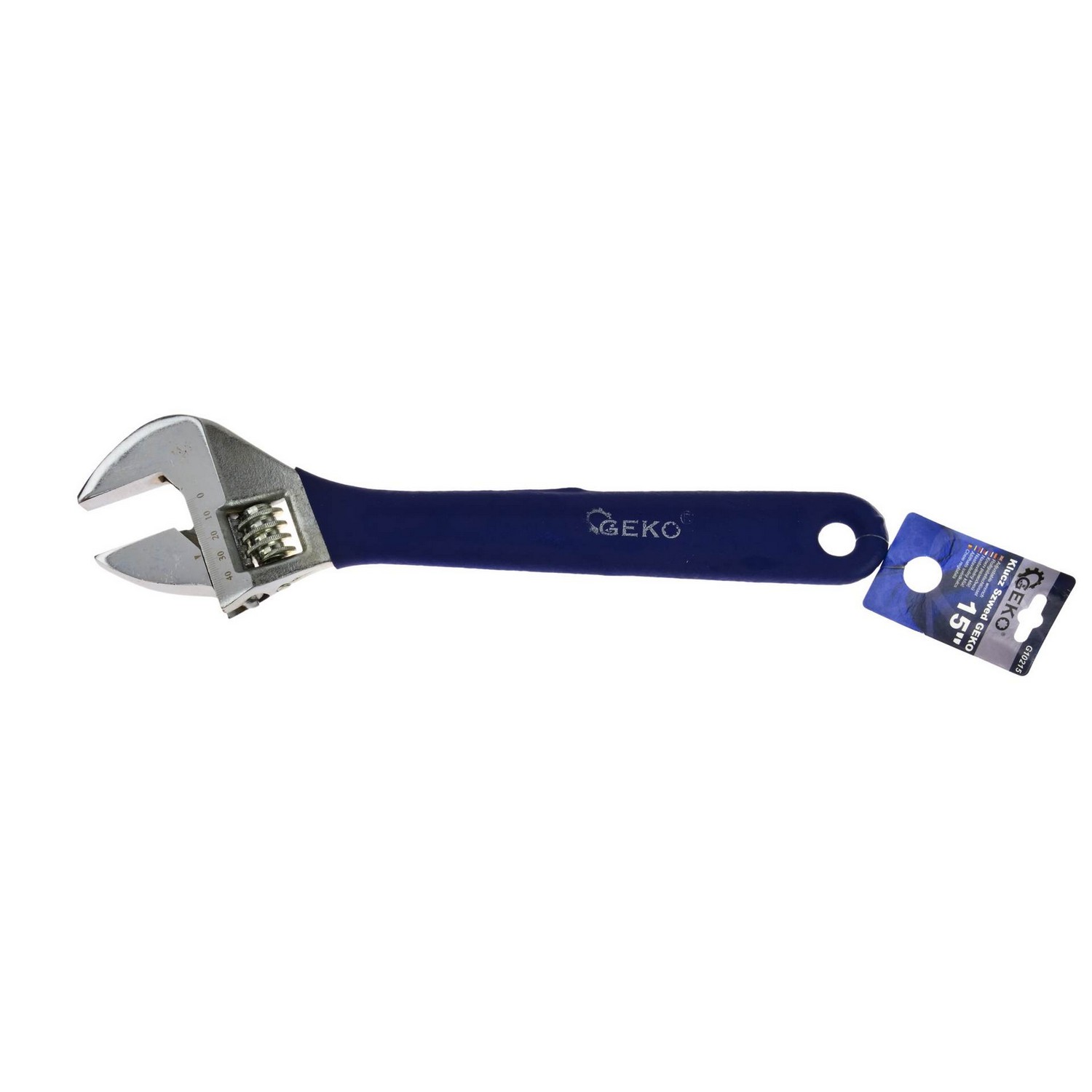 Adjustable wrench 0-46mm, 380mm - 2