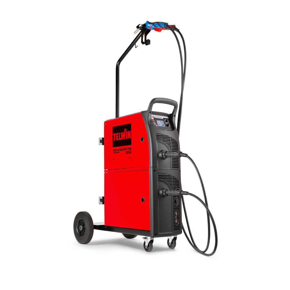 MIG-MAG/FLUX/BRAZING/MMA/TIG Technomig 223 Treo Synergic welder, 230V - 2
