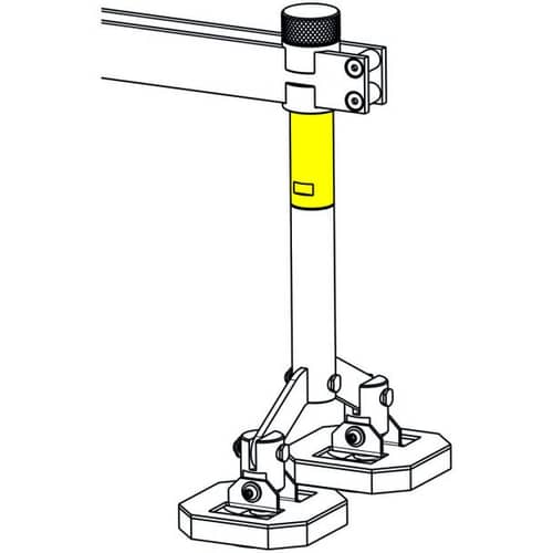 Spacer kit for pulling bar, 70mm