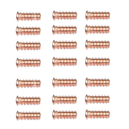 Self-Thread Rivets Fe-Cu, 5X12mm, 100pcs