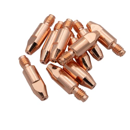 Contact tip for 24KD MIG torch, M6*28*1.2, E-Cu, 1 piece