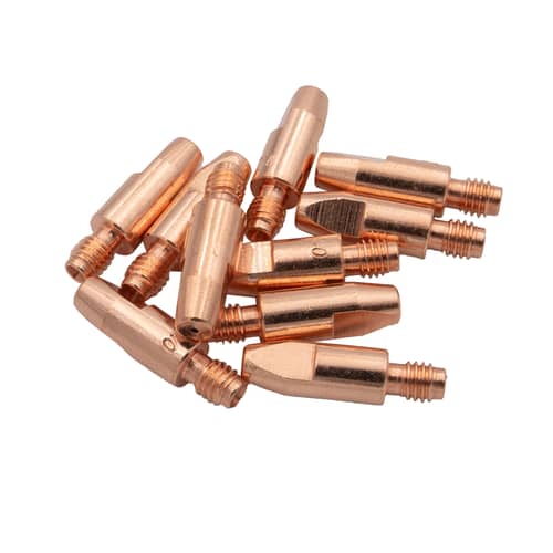 Contact tip for 24KD MIG torch, M6*28*1.0, E-Cu, 1 piece