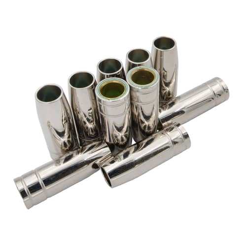 Nozzle for 14AK MIG torch, φ9.5x53mm, 1 piece