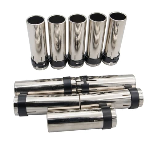 Cylindrical nozzle for 24KD MIG torch, φ17mm, 1 piece