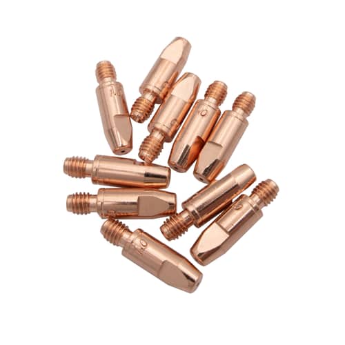 Contact tip for 36KD MIG torch, M6*28*1.0, CuCrZr, 1 piece