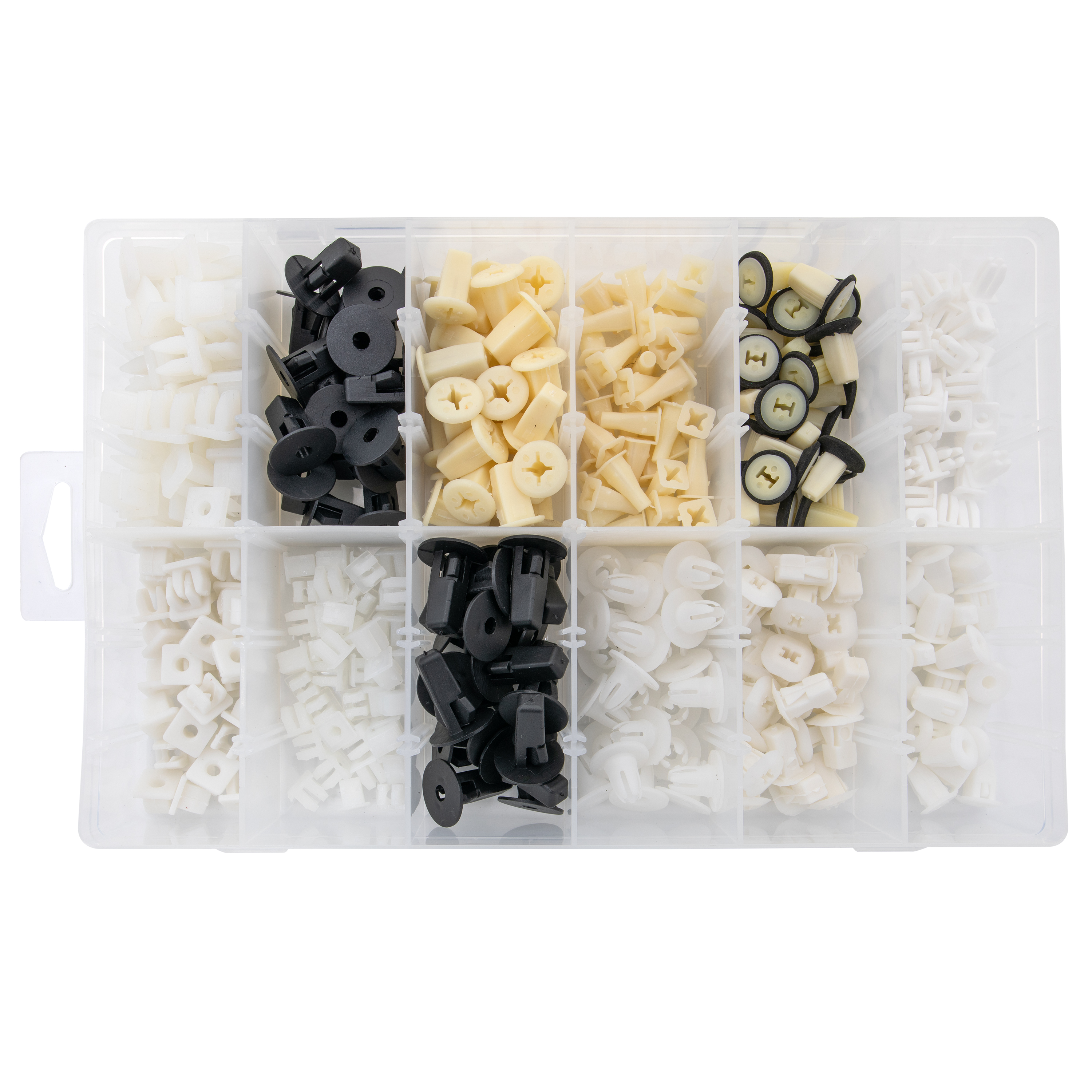 Plastic screw and nut assortment set, universal, 350pcs - 2