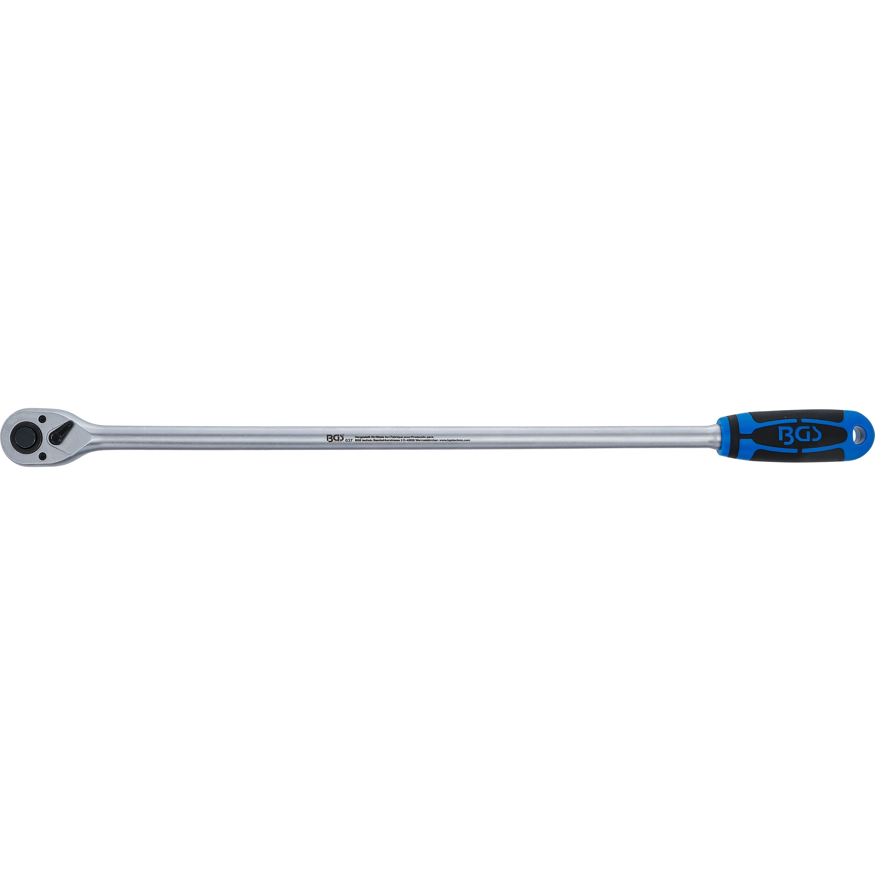 Reversible Ratchet, Extra Long, 1/2" Drive, 605mm - 3