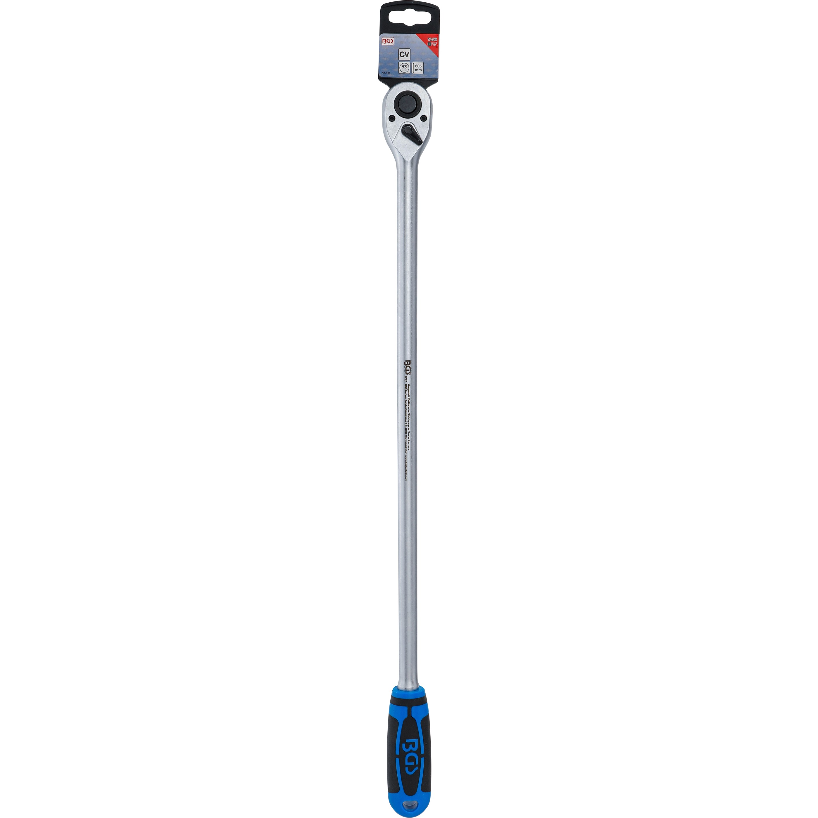Reversible Ratchet, Extra Long, 1/2" Drive, 605mm - 6