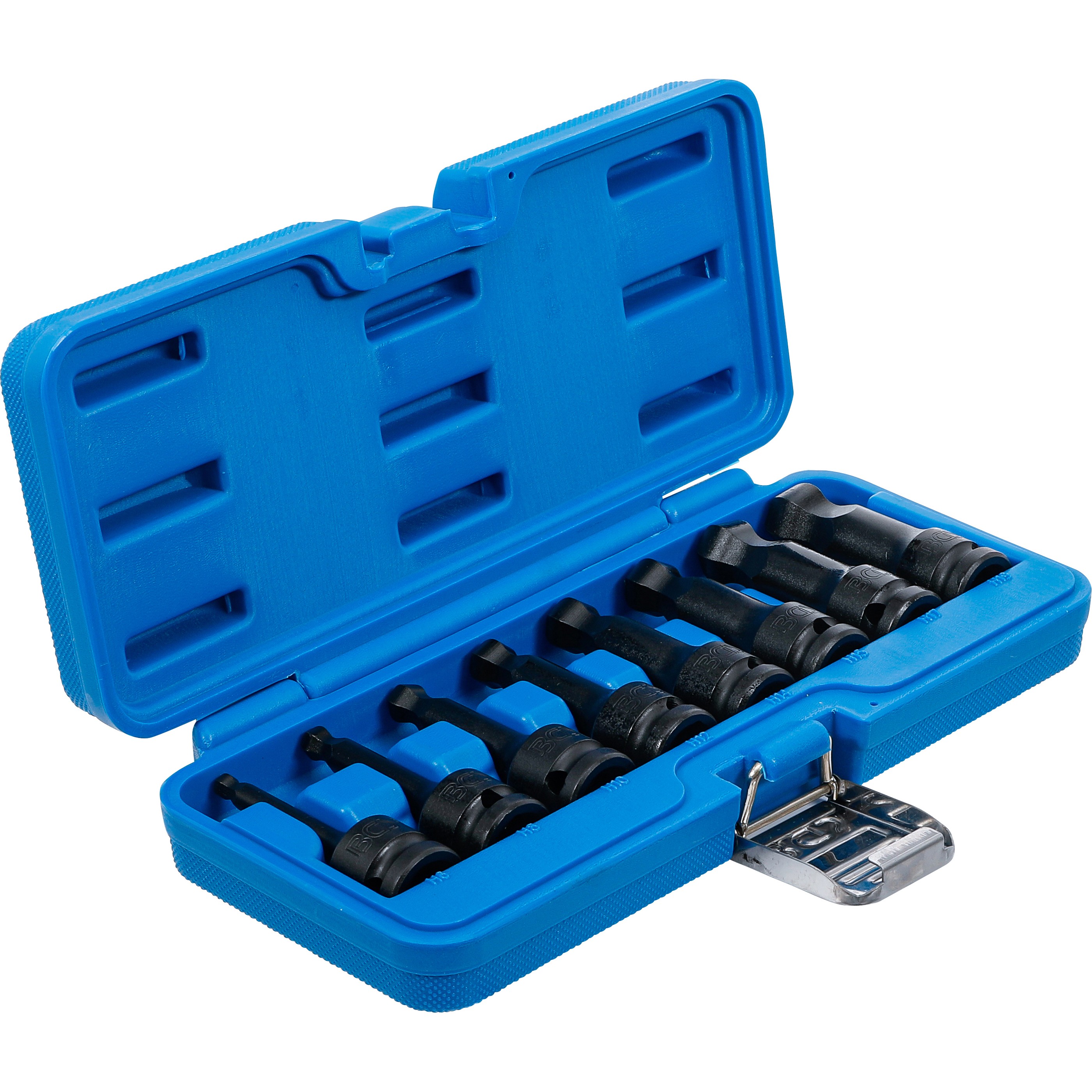 Impact bit socket set, 1/2" drive, internal hexagon ball head 6–19mm, 8 pcs - 4