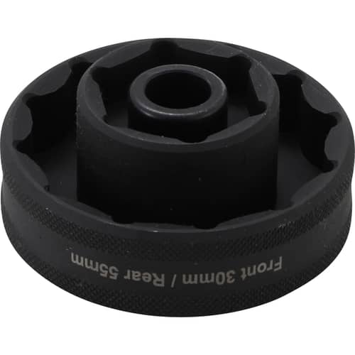 Impact socket, hexagon/12-point, for Ducati wheel fixings, 12.5mm (1/2") drive, 30/55mm