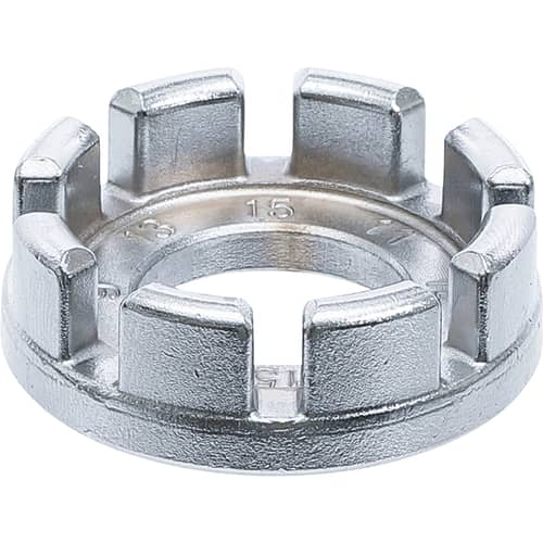 Spoke wrench 7 sizes for spoke nipples 9G-15G