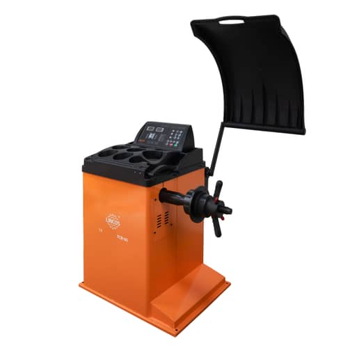 Wheel balancer, 3 alu programs, manual data input