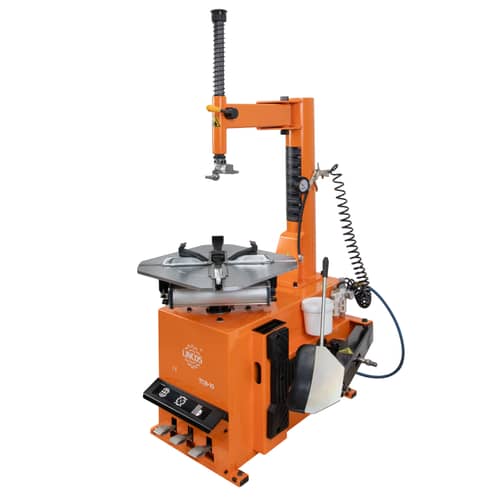 Tyre changer, 26", manually lockable side swing arm, 230V