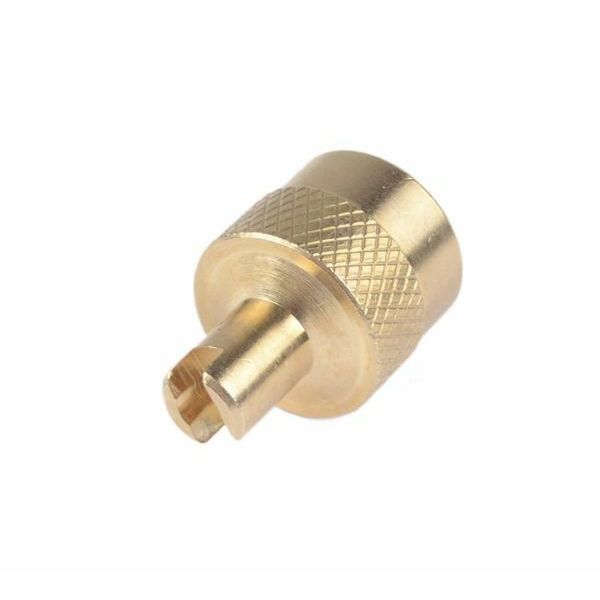 Brass valve cap with VG12 thread - 2