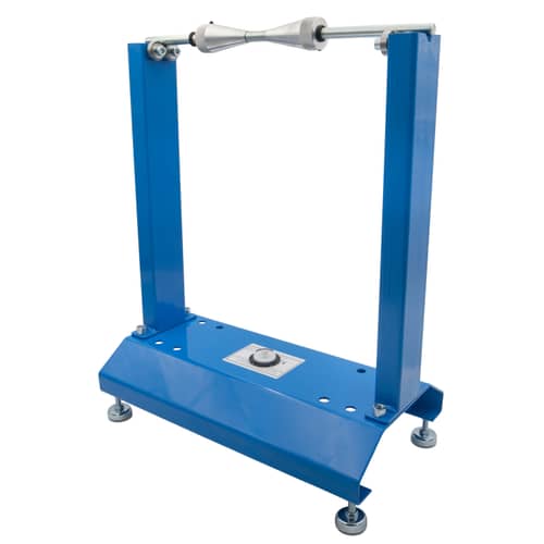 Motorcle wheel balancing stand