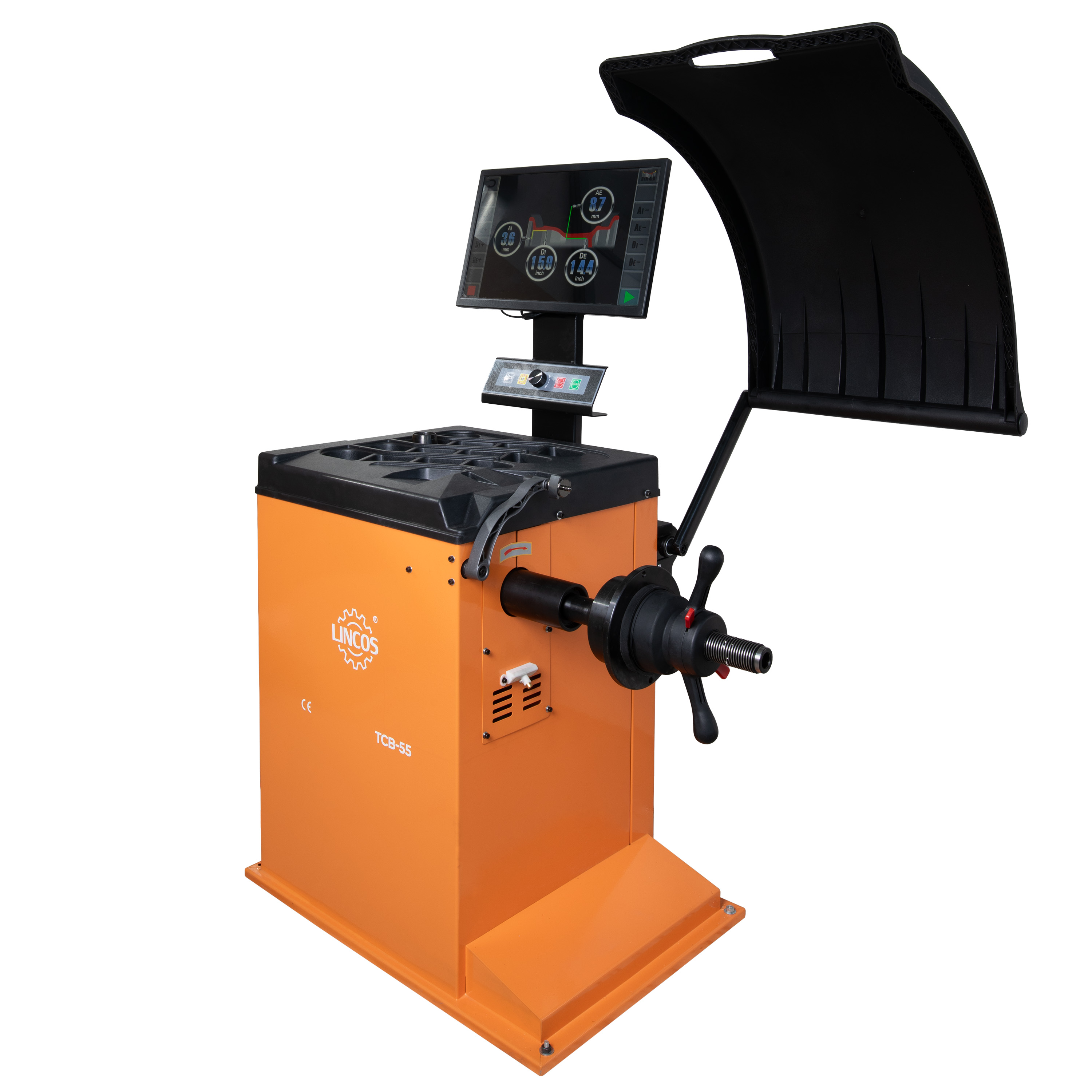 Vyvažovačka kol 10-28", automatický vstup dat, LED monitor