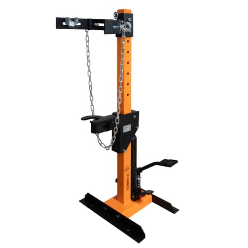 Rugóösszehúzó 1t, állványos
