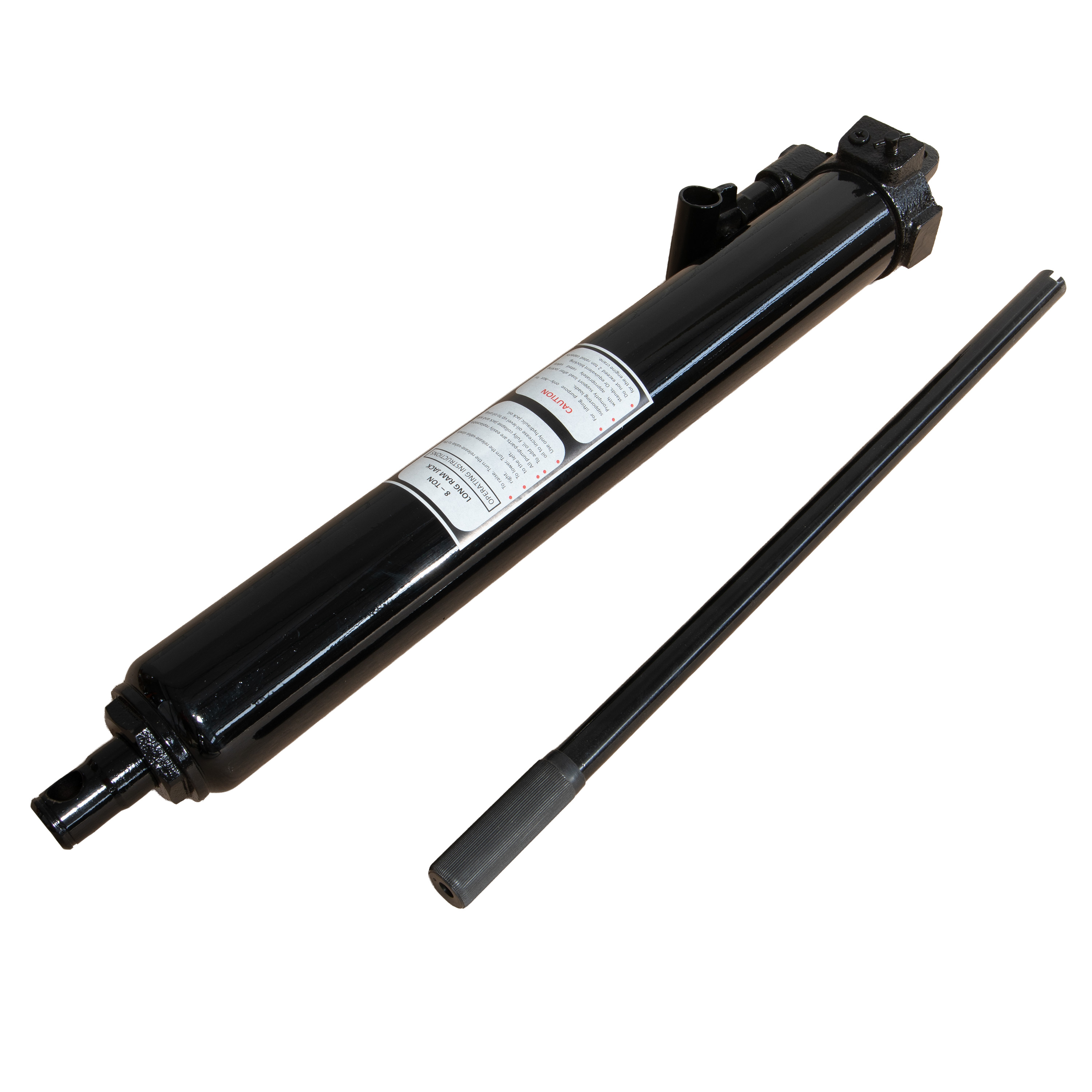 Hydraulický pracovný valec s jednou pumpou 8t