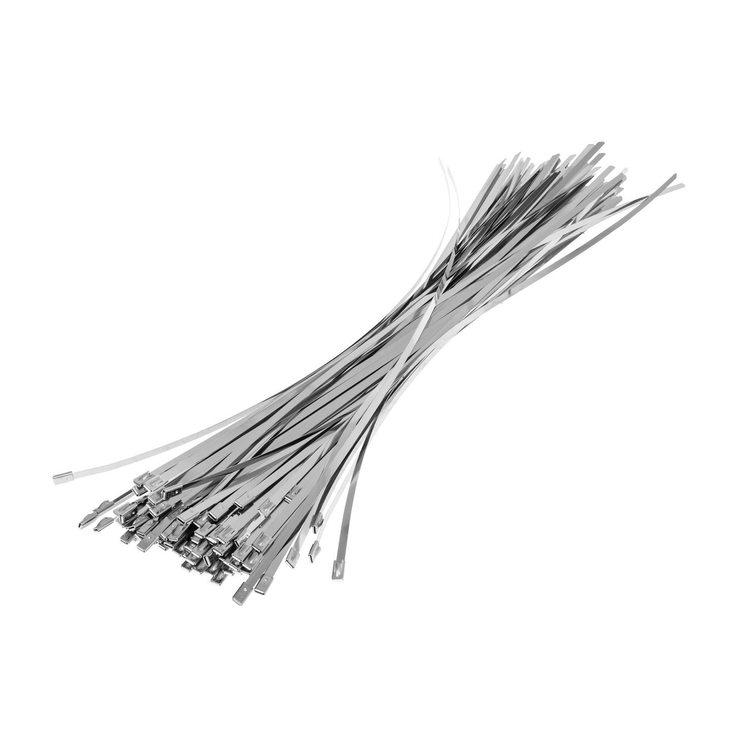 Stainless steel self-locking cable ties 4.6x400mm, 100pcs - 6