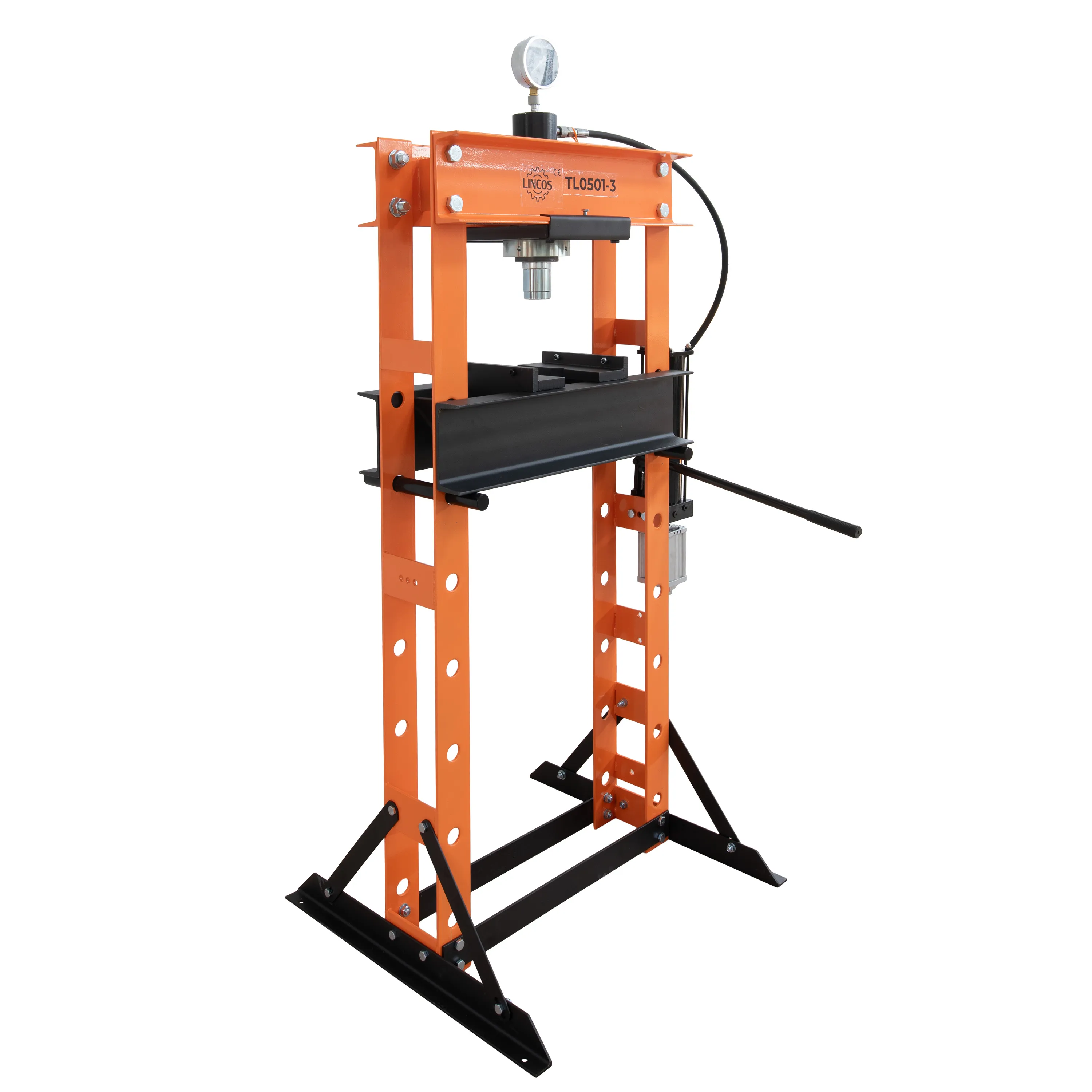 Pneumatic-hydraulic shop press 30t - 3