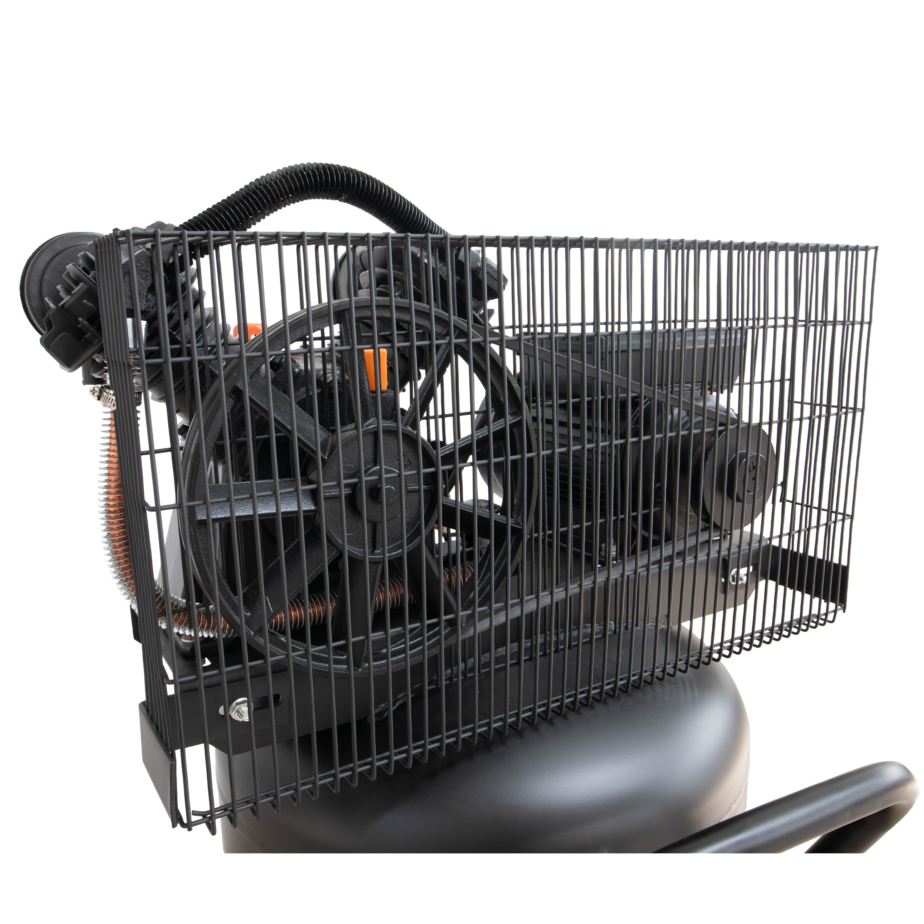Ipari kompresszor 200L, 2.2kW, 10bar, kéthengeres, álló - 7