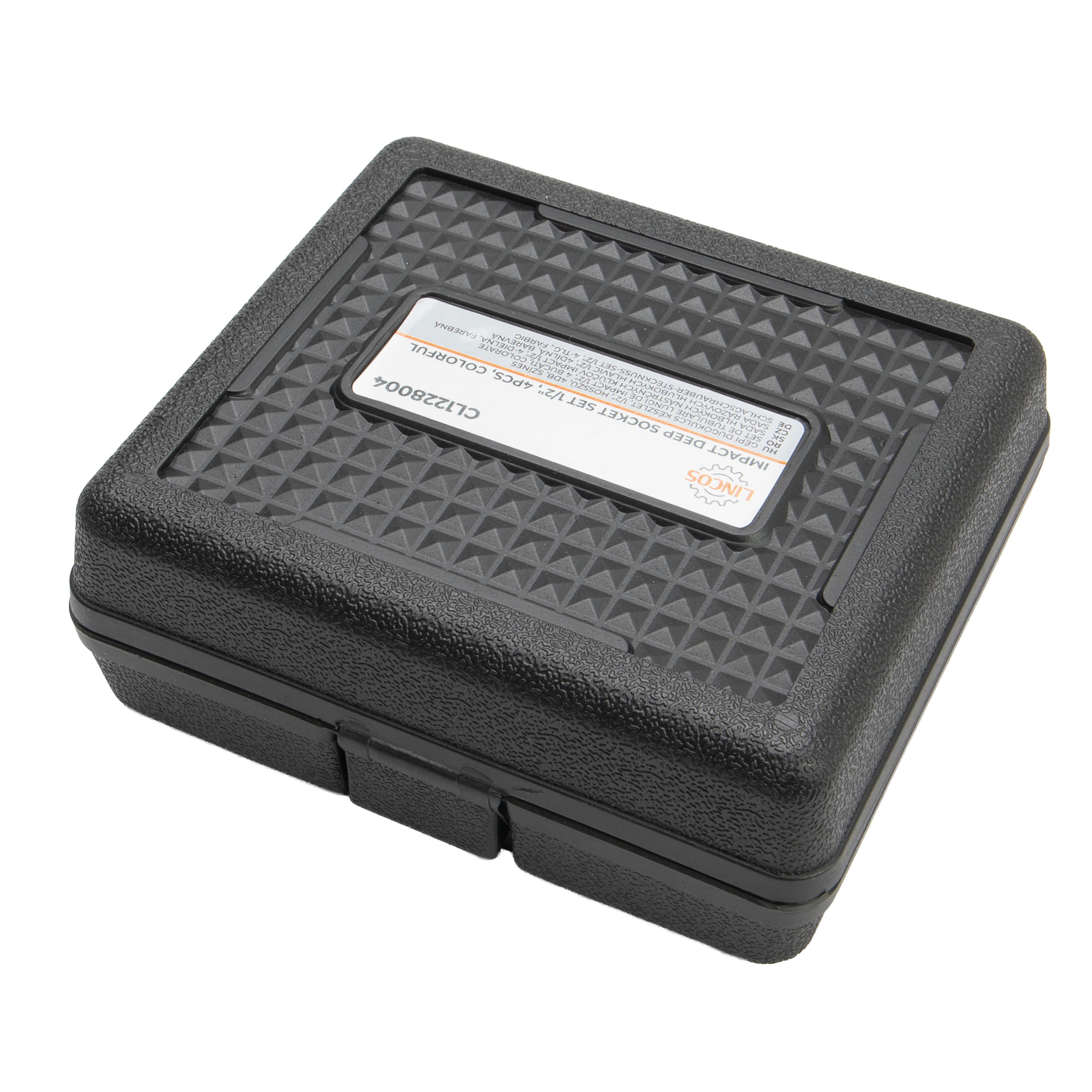 Gépi dugókulcs készlet, színes, hosszú, 1/2", 4db - 4