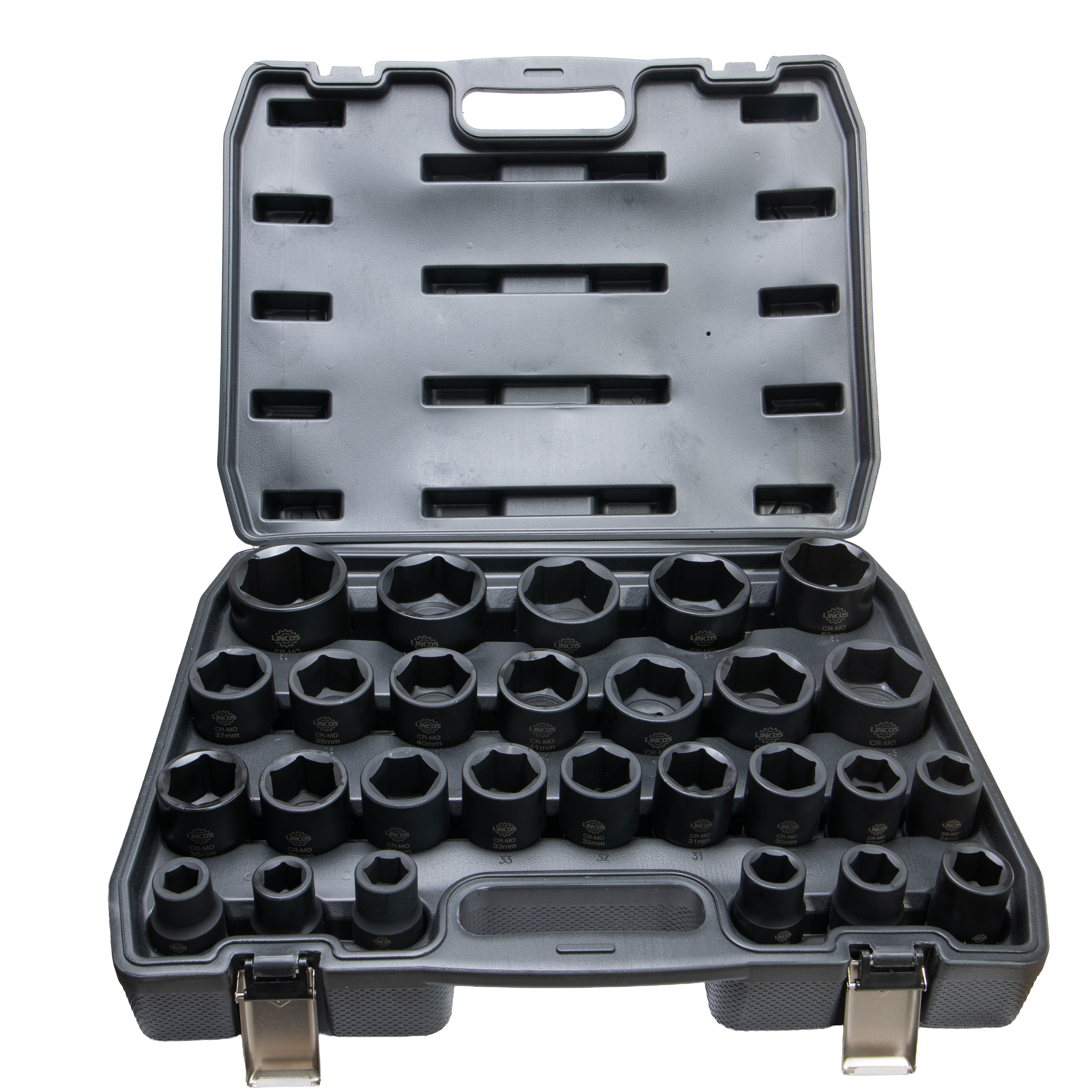 Gépi dugókuldi készlet 3/4", 27 részes - 2