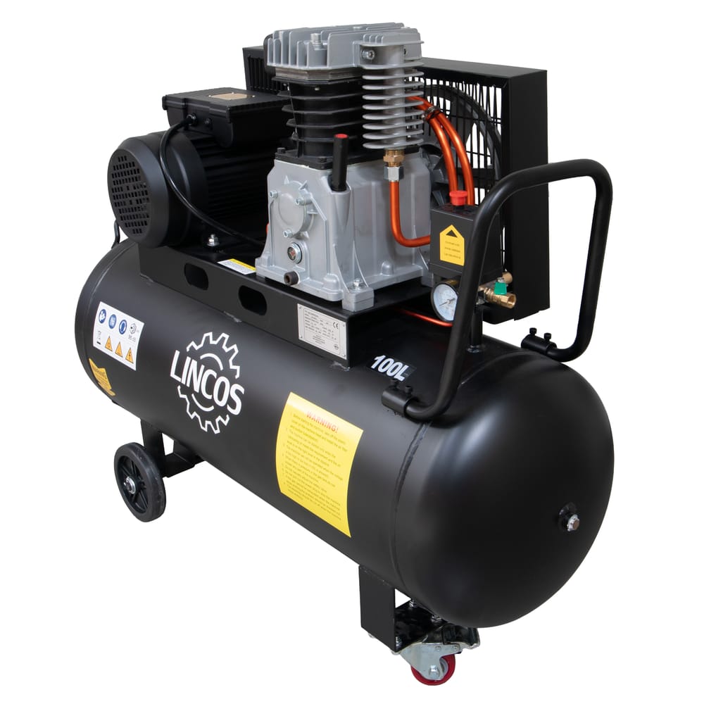 Ipari kompresszor, 100l, 2.2KW, 10bar