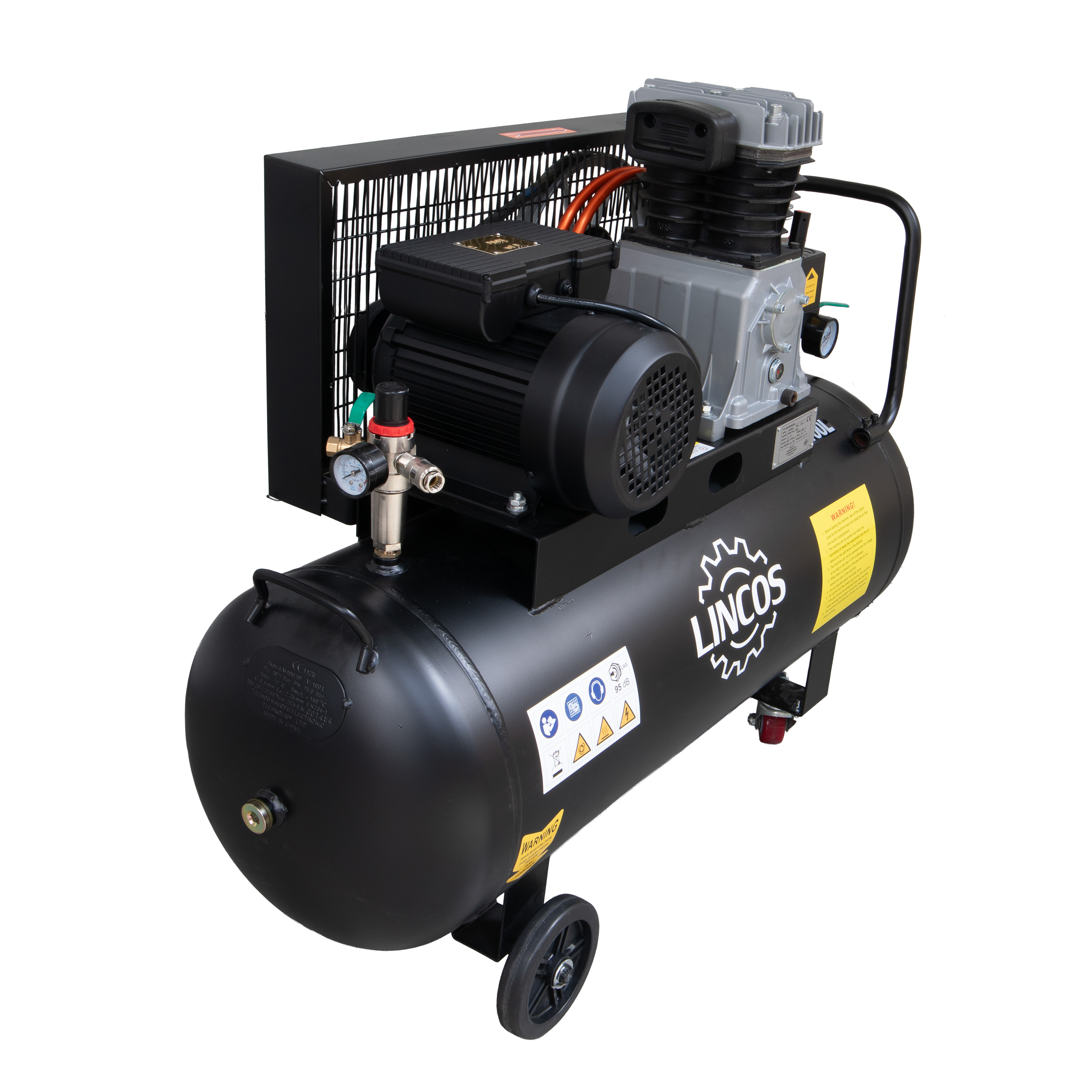 Ipari kompresszor, 100l, 2.2KW, 10bar - 3