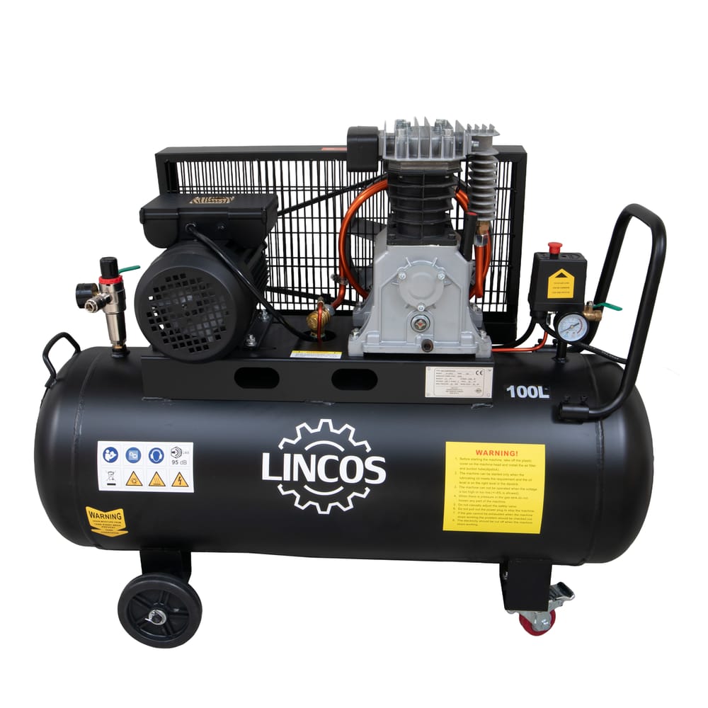Ipari kompresszor, 100l, 2.2KW, 10bar